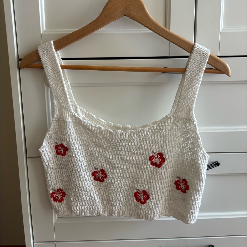 Wild Fable Scoop Neck Knit Tank Top
